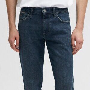 Mavi Martin Men Straight Leg Jeans Dark Blue Denim Pants Size 33X34